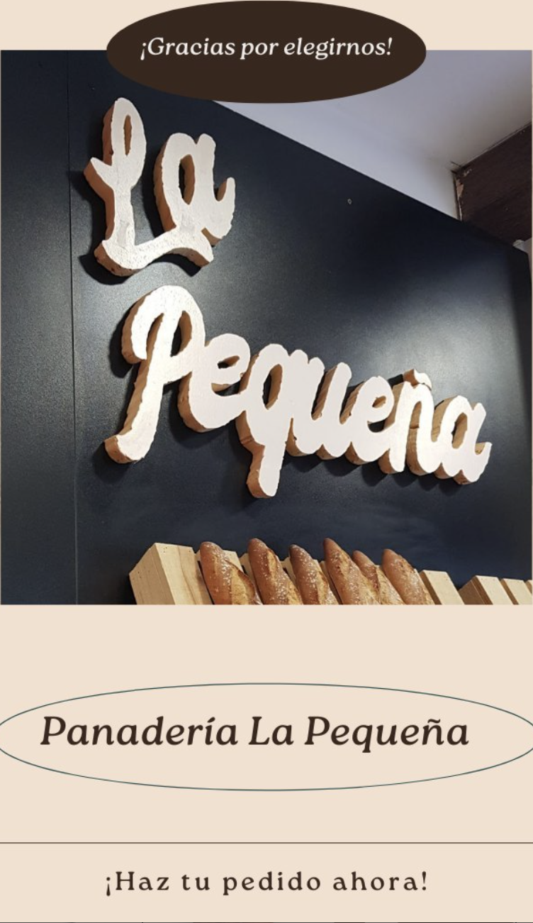 Fachada Panadería La Pequeña
