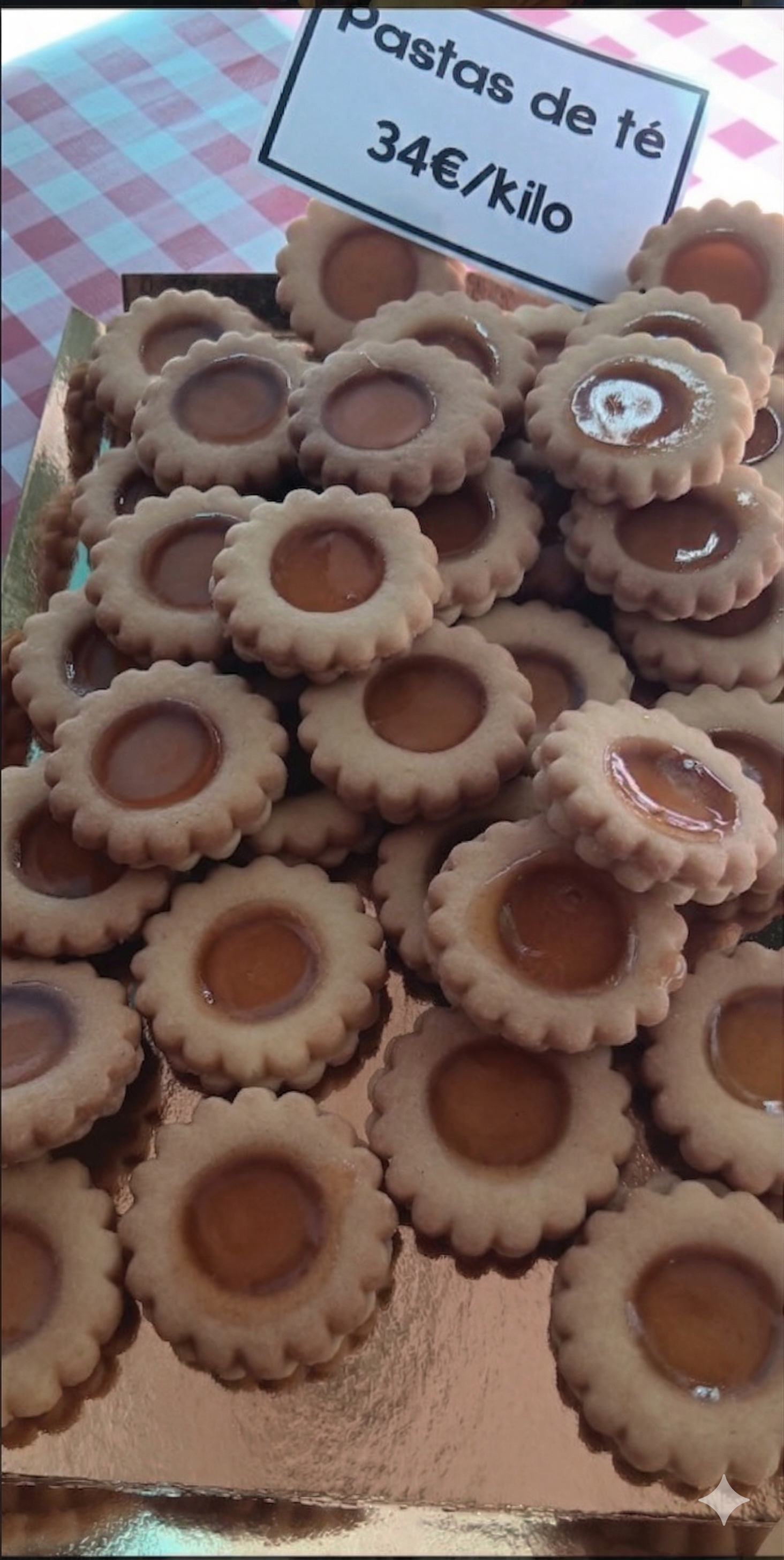 Pastas de Té variadas — La Pequeña